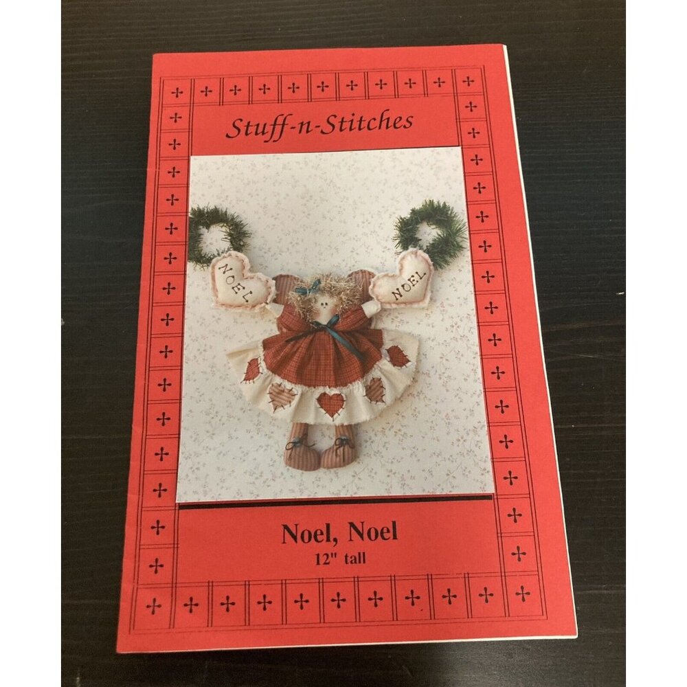 Vintage Stuff-n- Stitches Noel, Noel Christmas Decor Pattern 1993 Pattern #145